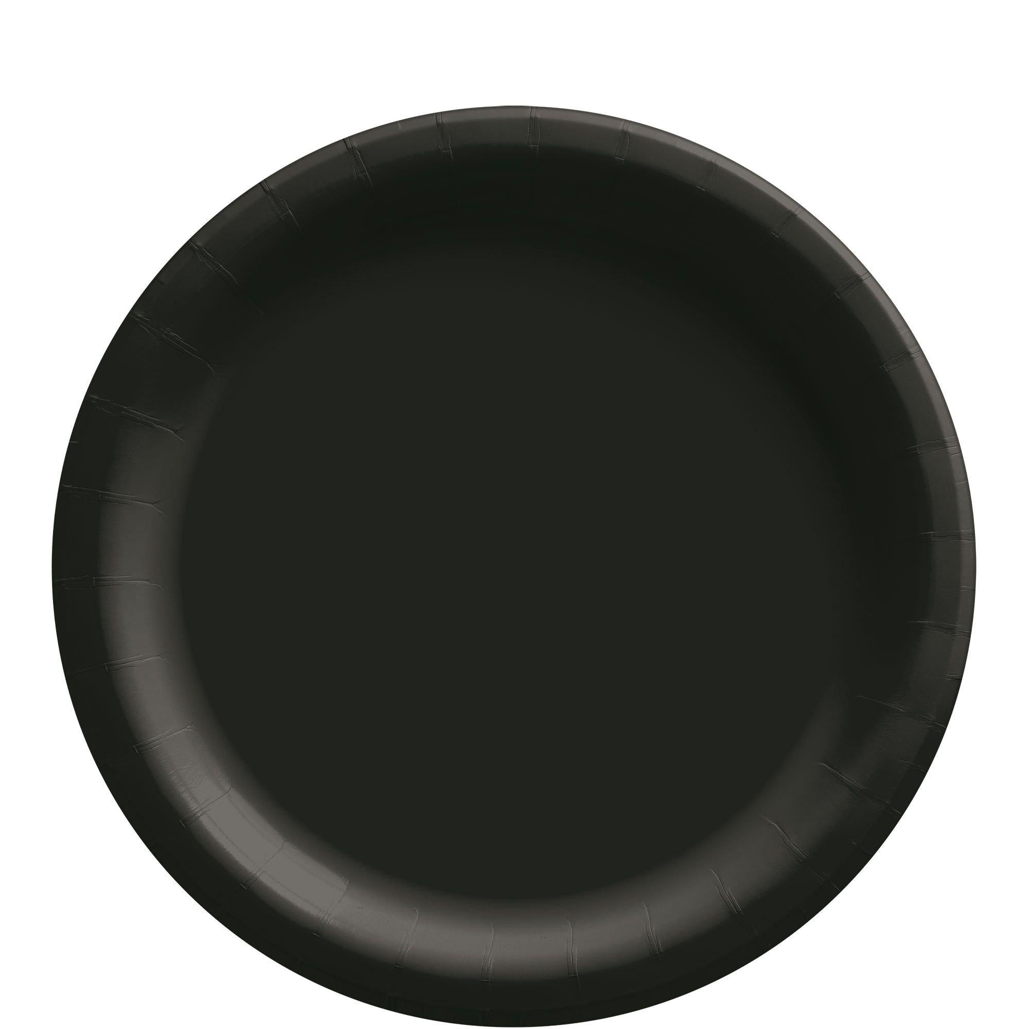 Extra Sturdy Paper Lunch Plates. 8.5in. Assorted Colors. Multiple Counts - Image 2