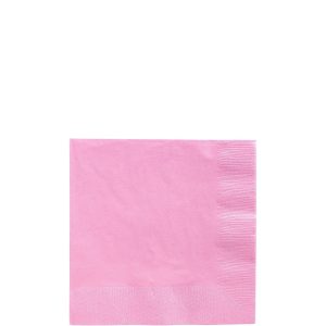 Paper Beverage Napkins. 5in. Assorted Colors. Multiple Counts