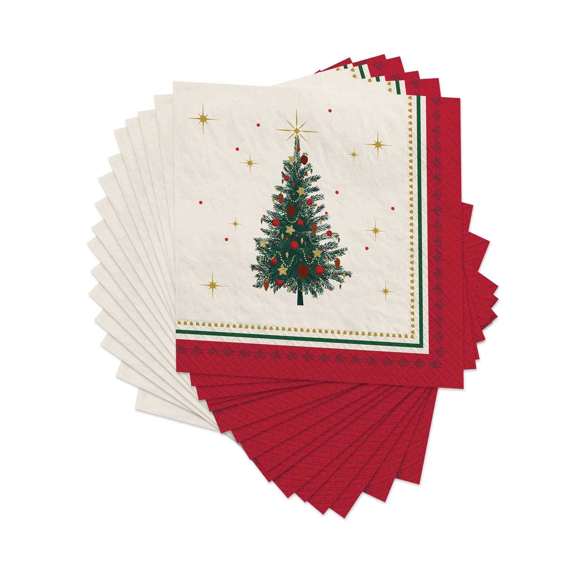 Elegant Evergreen Napkins. 16ct (Beverage. Lunch. or Guest Towel). Assorted Options - Image 5