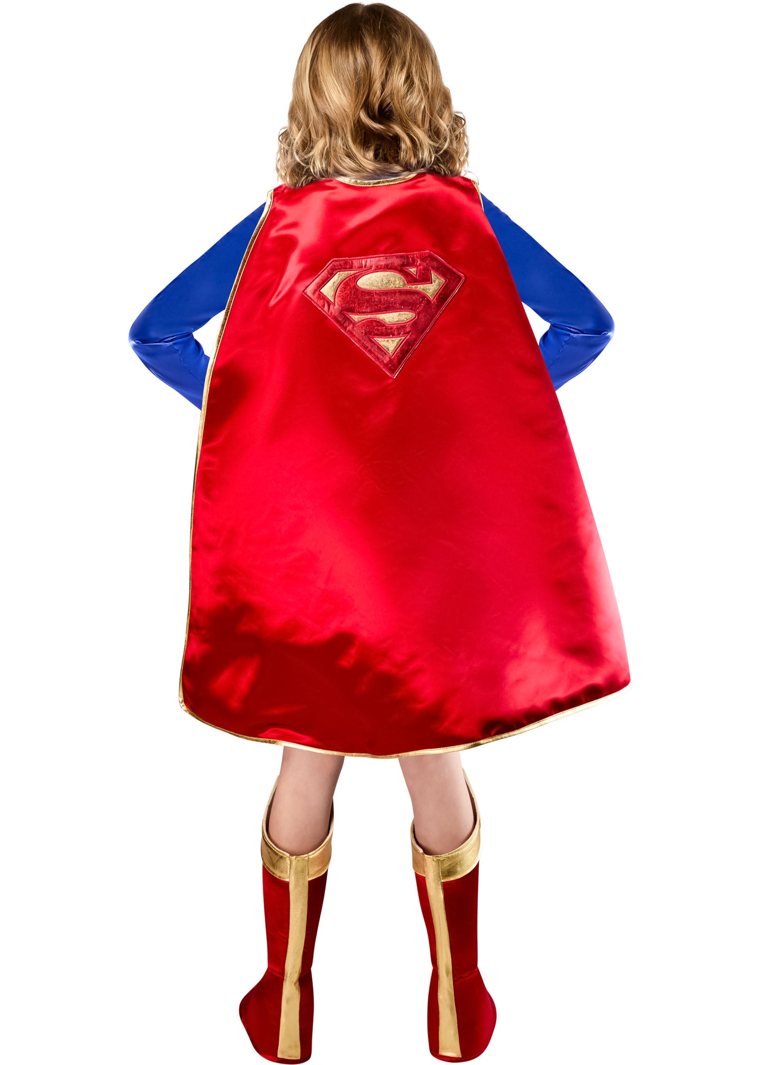 Girls' Supergirl Classic Costume - Deluxe - Image 2
