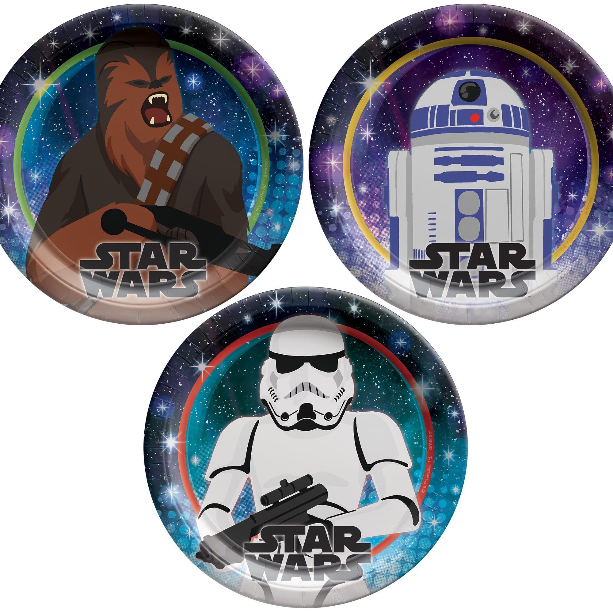 Star Wars Galaxy of Adventures Paper Plates. 8ct. Assorted Options - Image 3