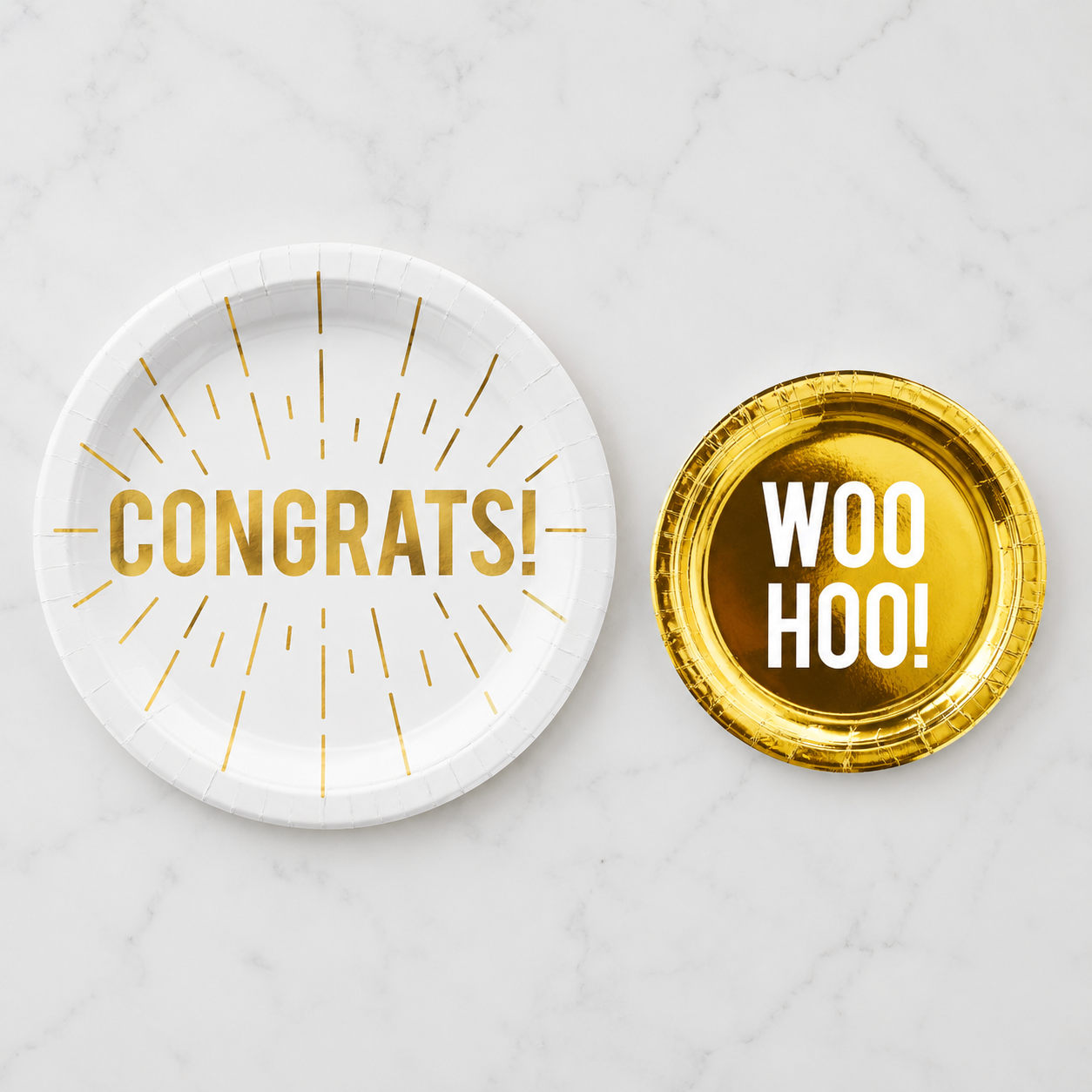 Congrats Paper Plate. 8ct. Assorted Options - Image 5
