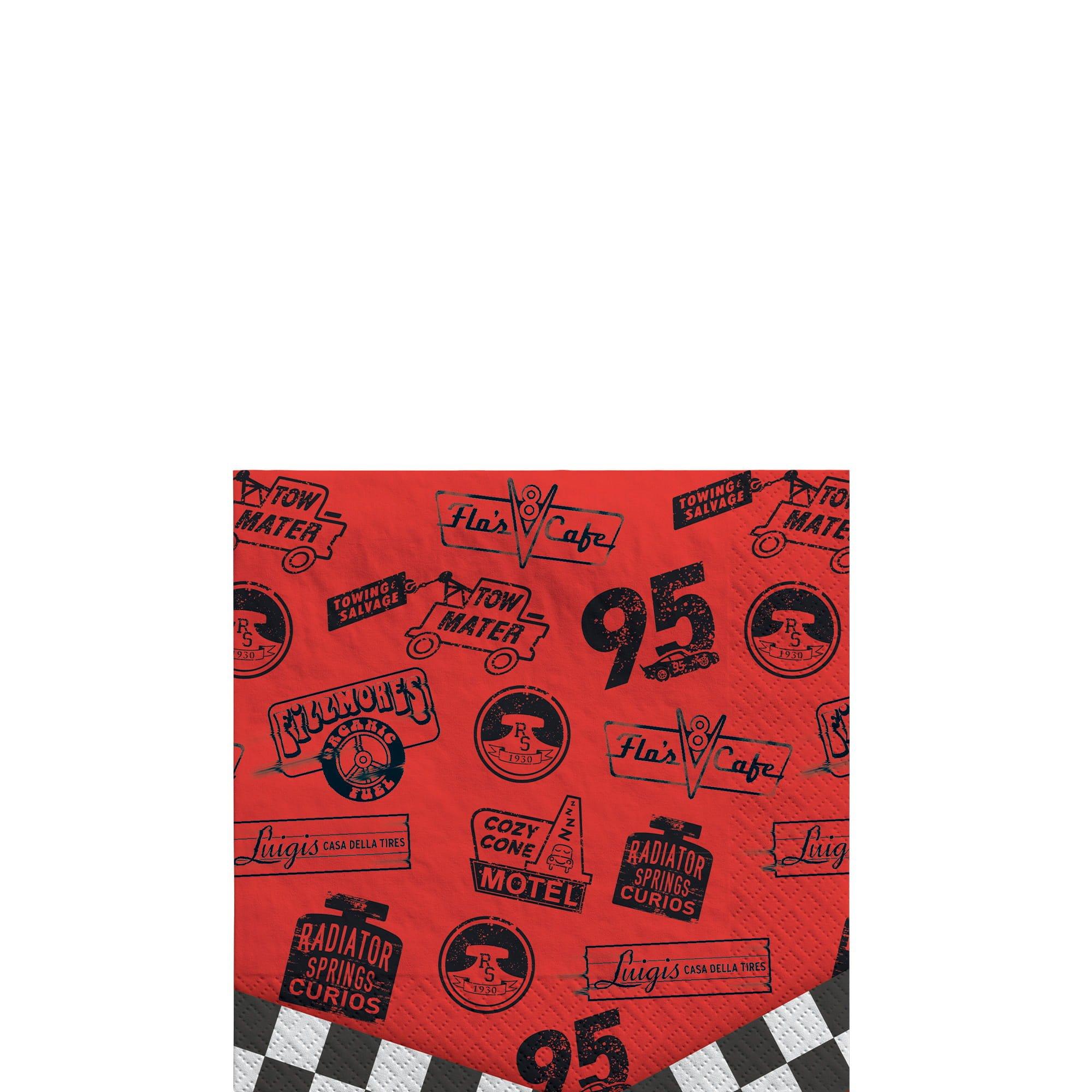 Cars 3 Beverage Napkins. 16ct. Assorted Options - Image 2