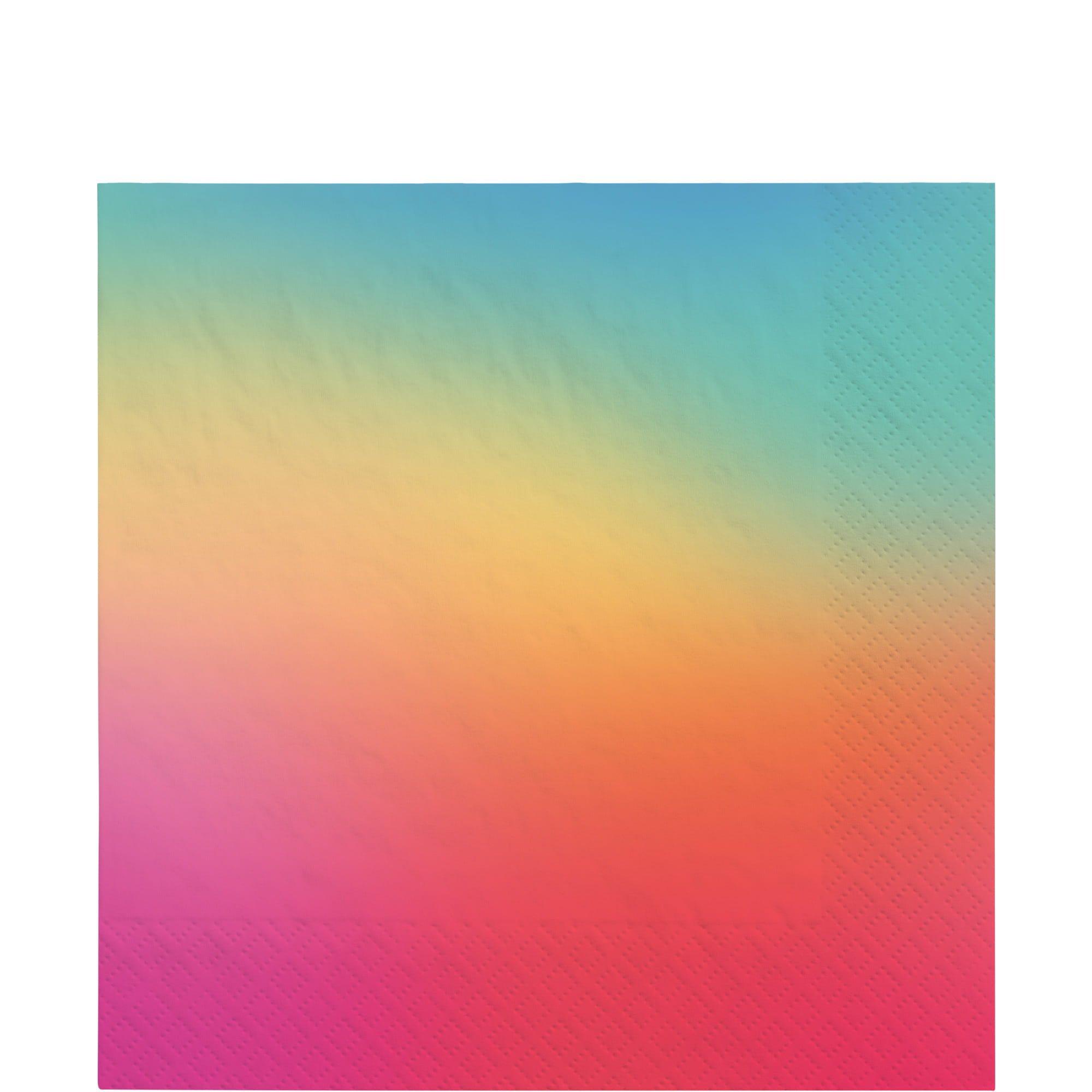 Rainbow Ombre Napkins. 16ct. Assorted Options - Image 4
