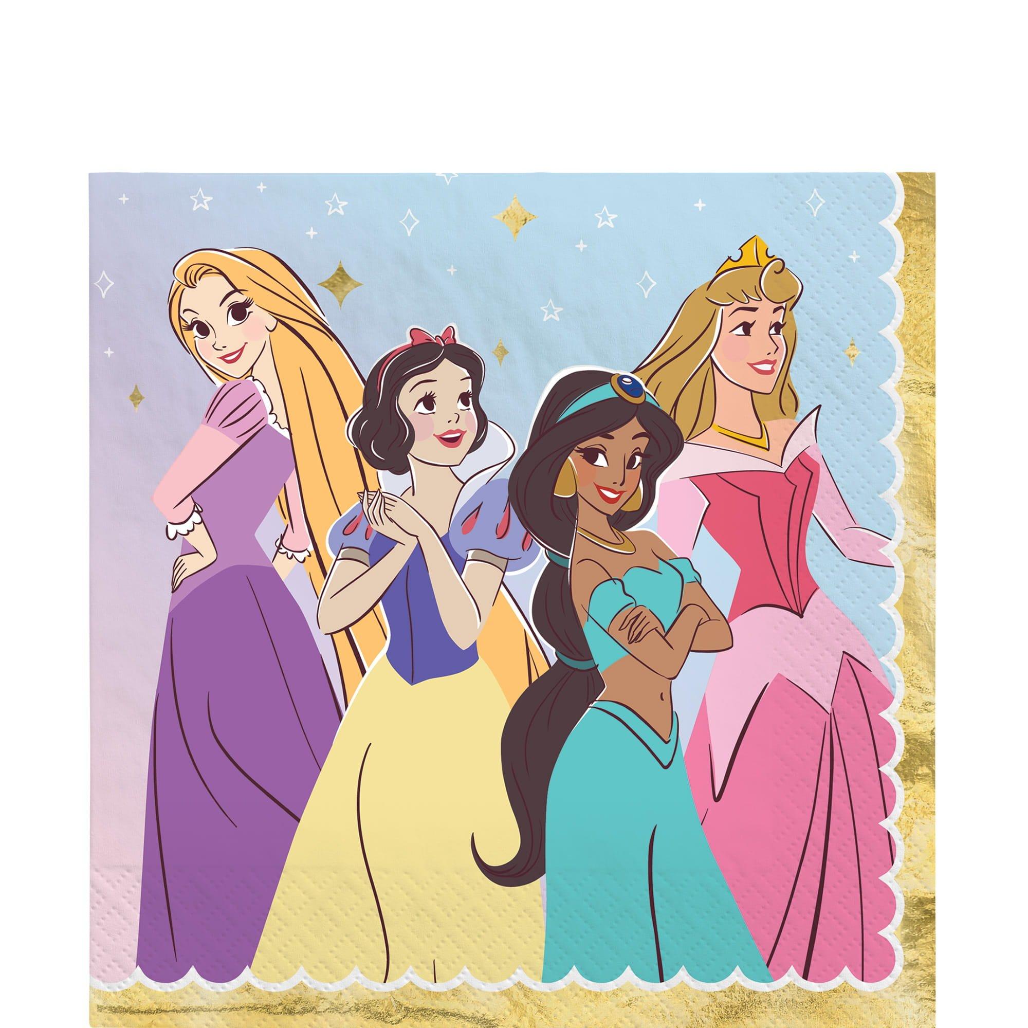 Disney Princess Once Upon A Time Napkins. 16ct. Assorted Options - Image 4