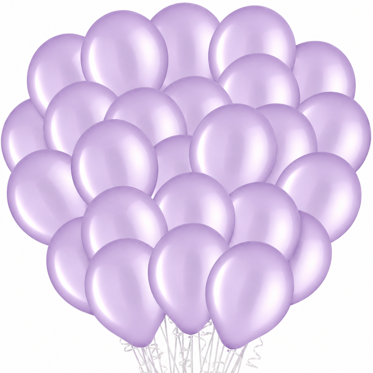 Lavender Latex Balloons. 11in. 100ct