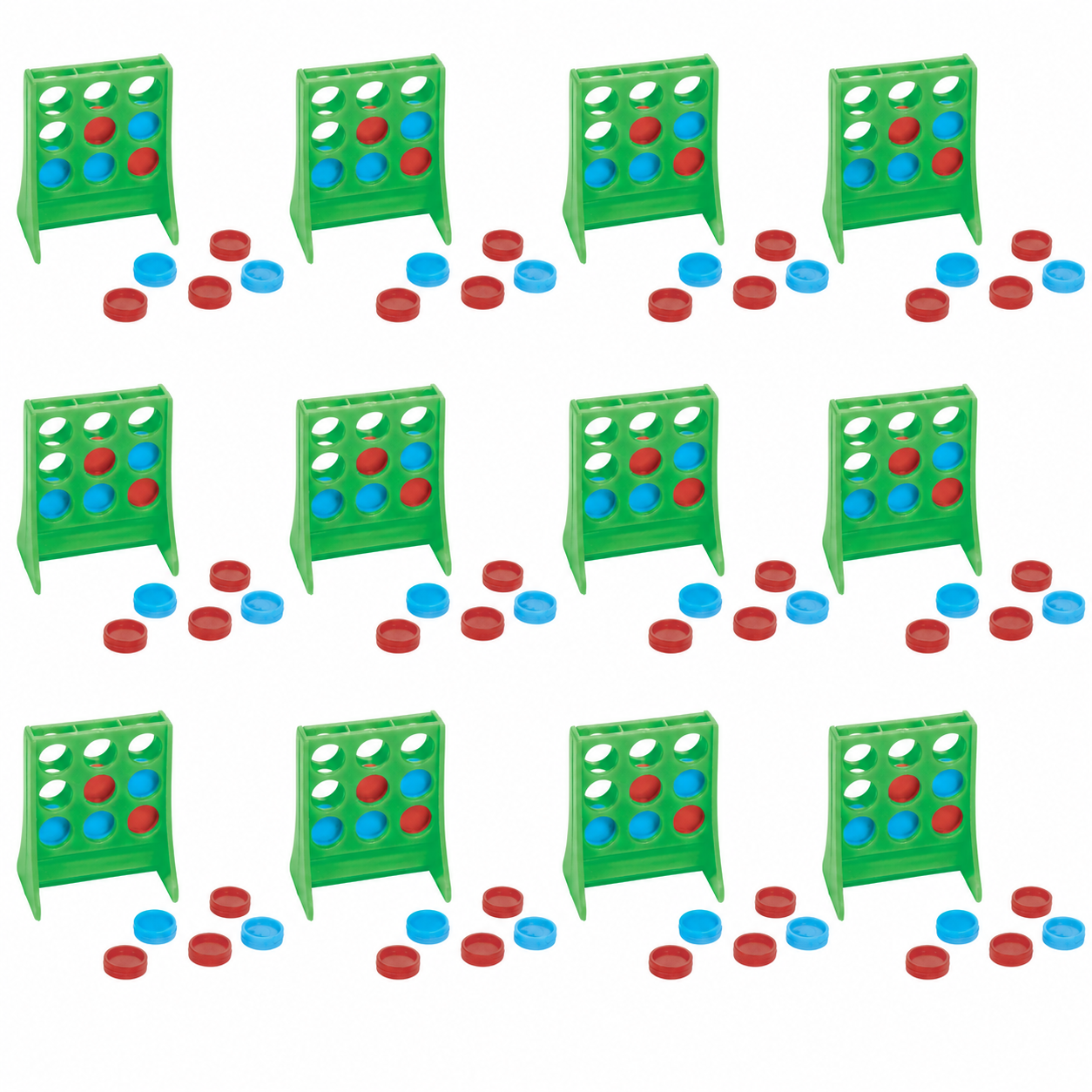 Mini Three-in-a-Row Games Party Favors. 12ct