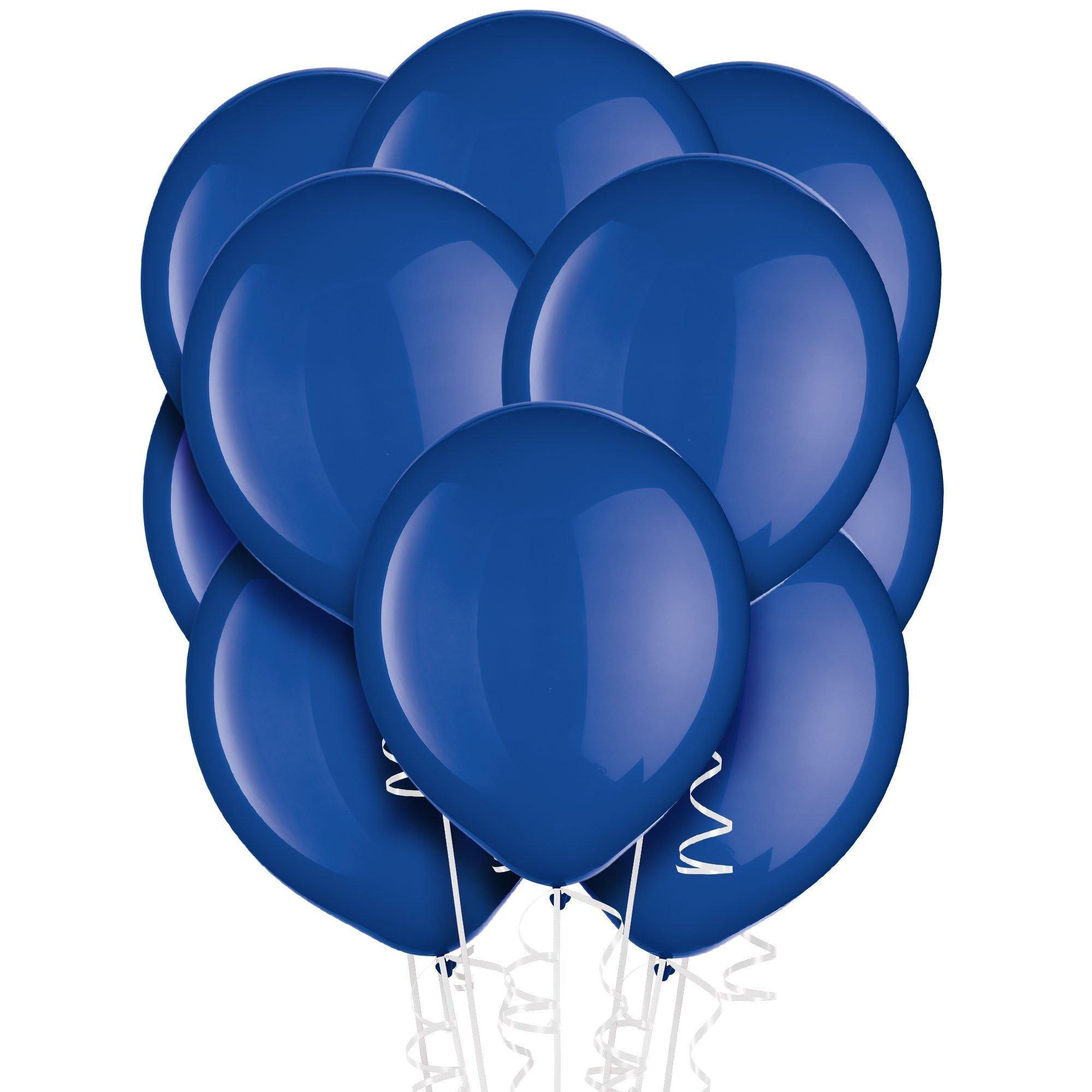 Royal Blue Latex Balloons. Assorted Options - Image 8