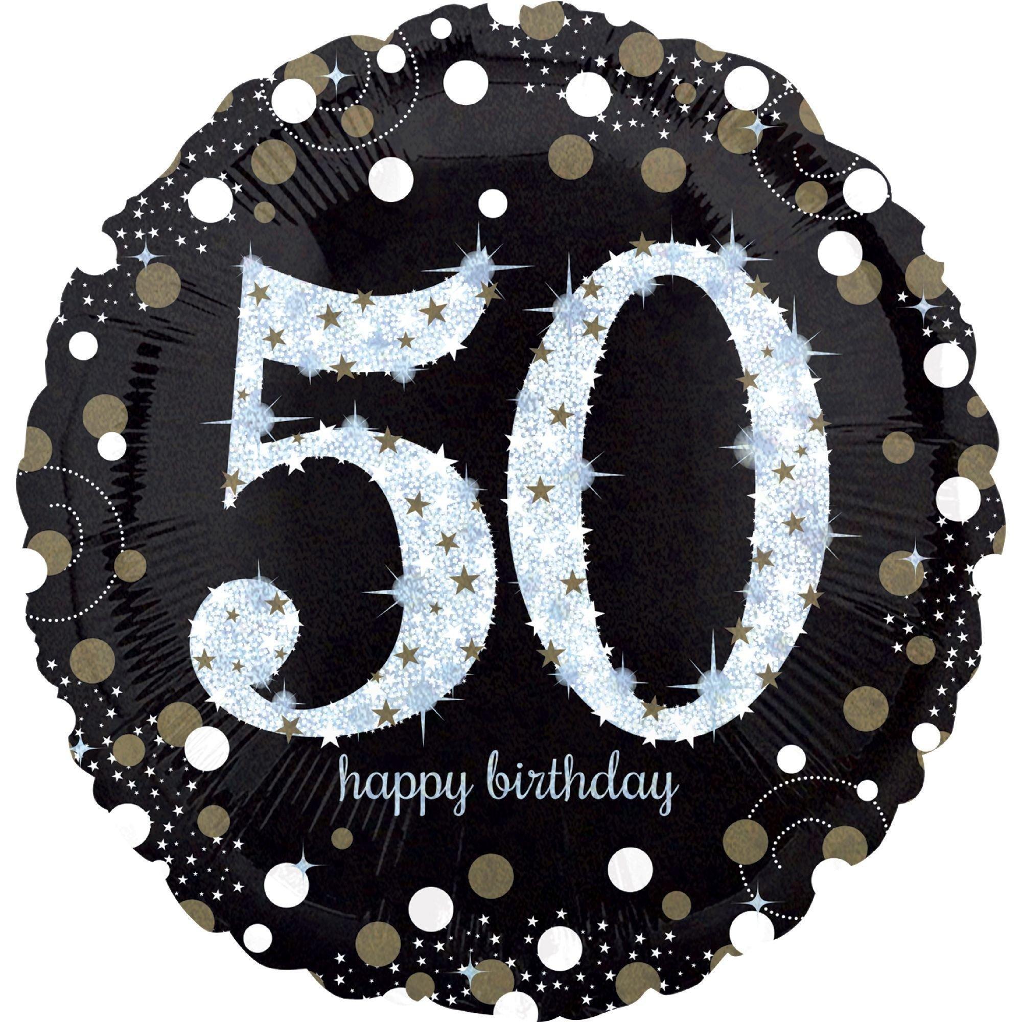 Birthday Balloon 18in - Sparkling Celebration. Ages - Image 6