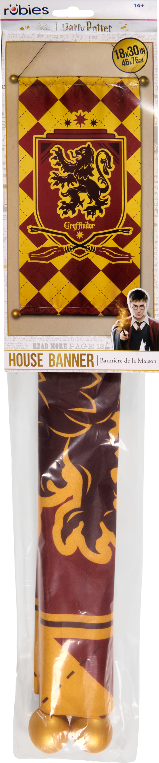 33-inch Harry Potter Gryffindor House Banner - Image 5