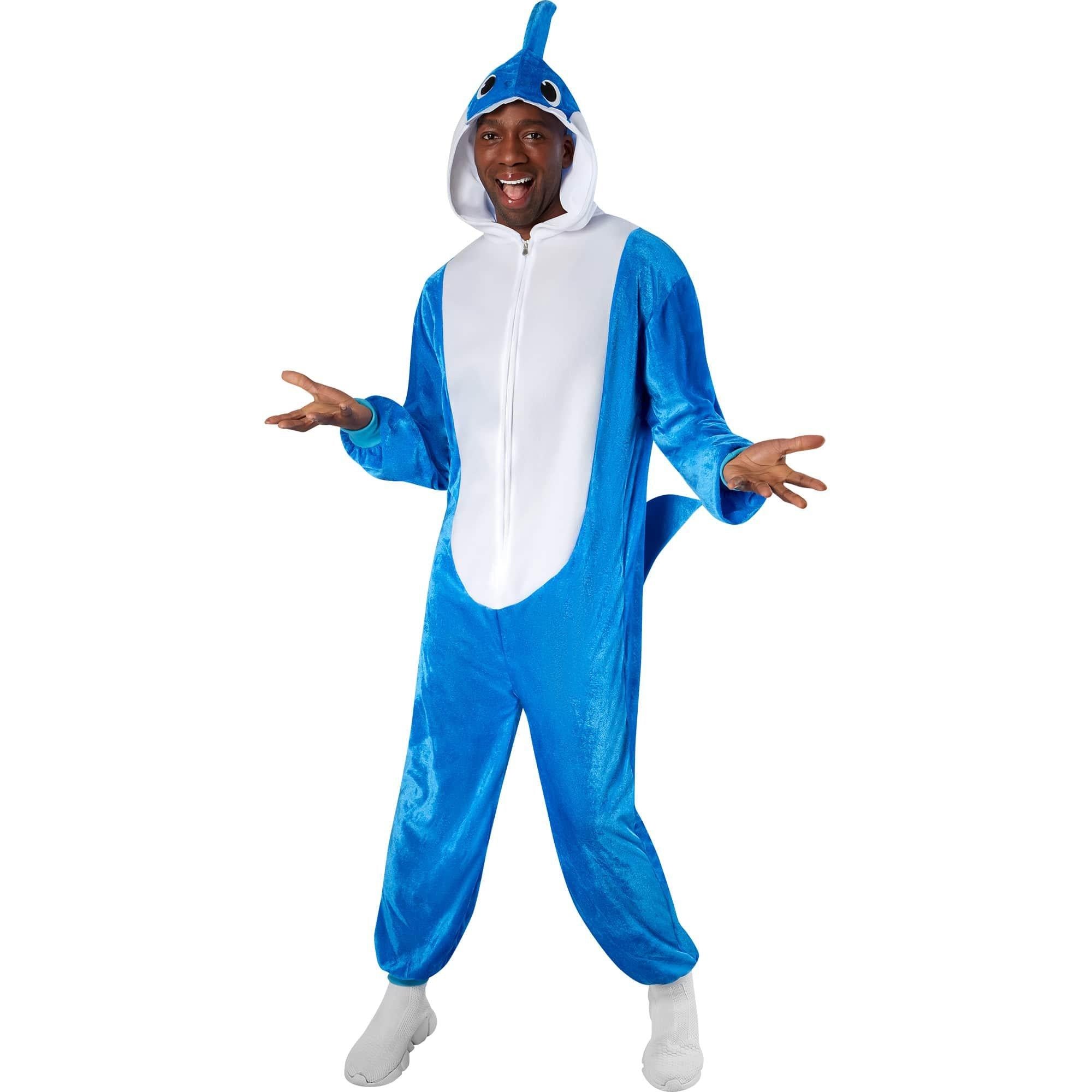 Adult Daddy Shark Zipsters Costume - Image 4