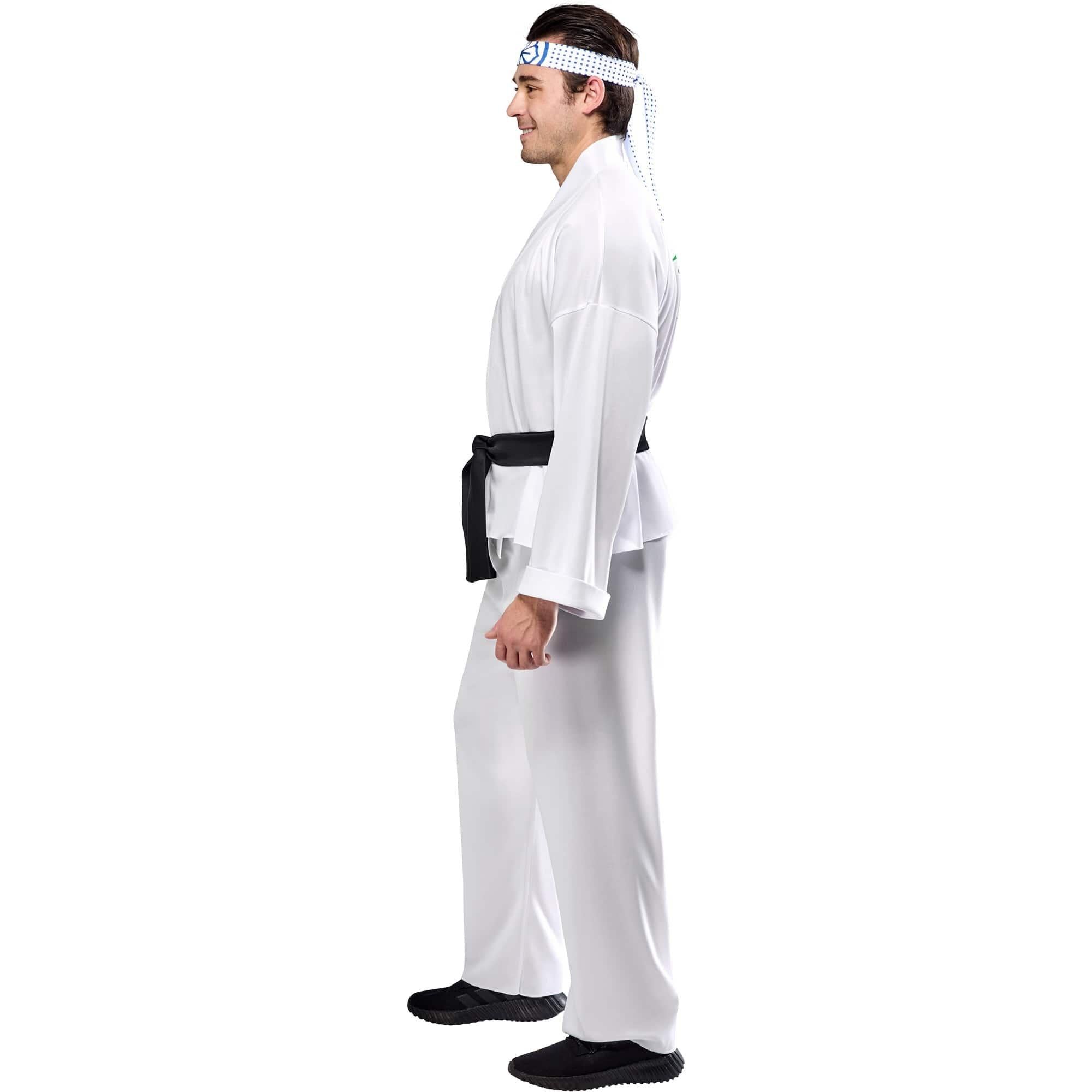 Men's Karate Kid Classic Miyagi-Do Dojo Daniel Larusso Costume - Image 2