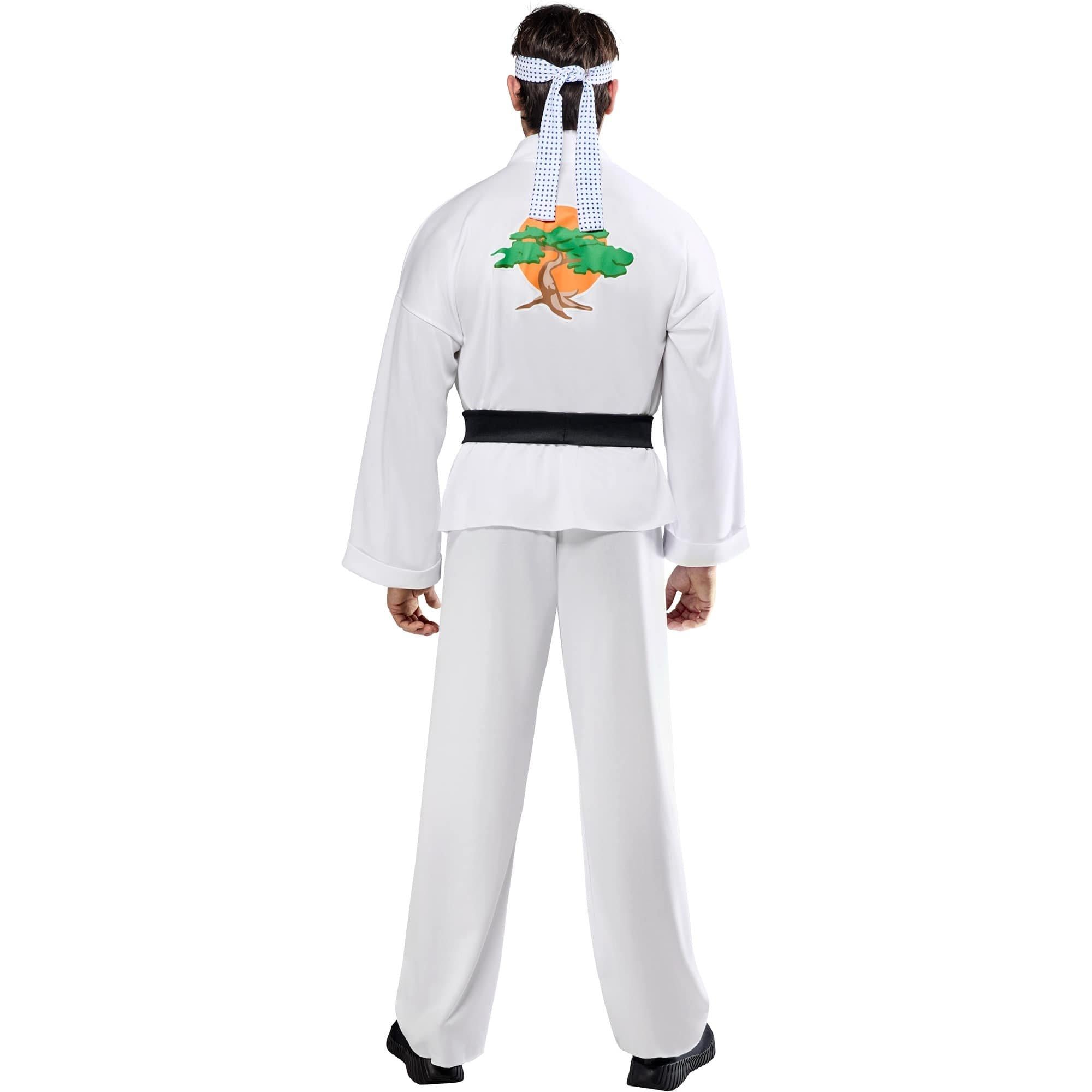 Men's Karate Kid Classic Miyagi-Do Dojo Daniel Larusso Costume - Image 4