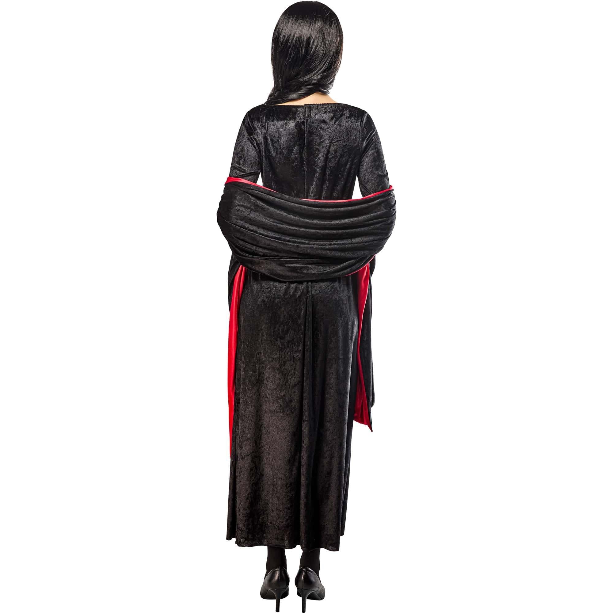 Women's Wednesday Nevermore Academy Morticia Addams Dress - Image 5