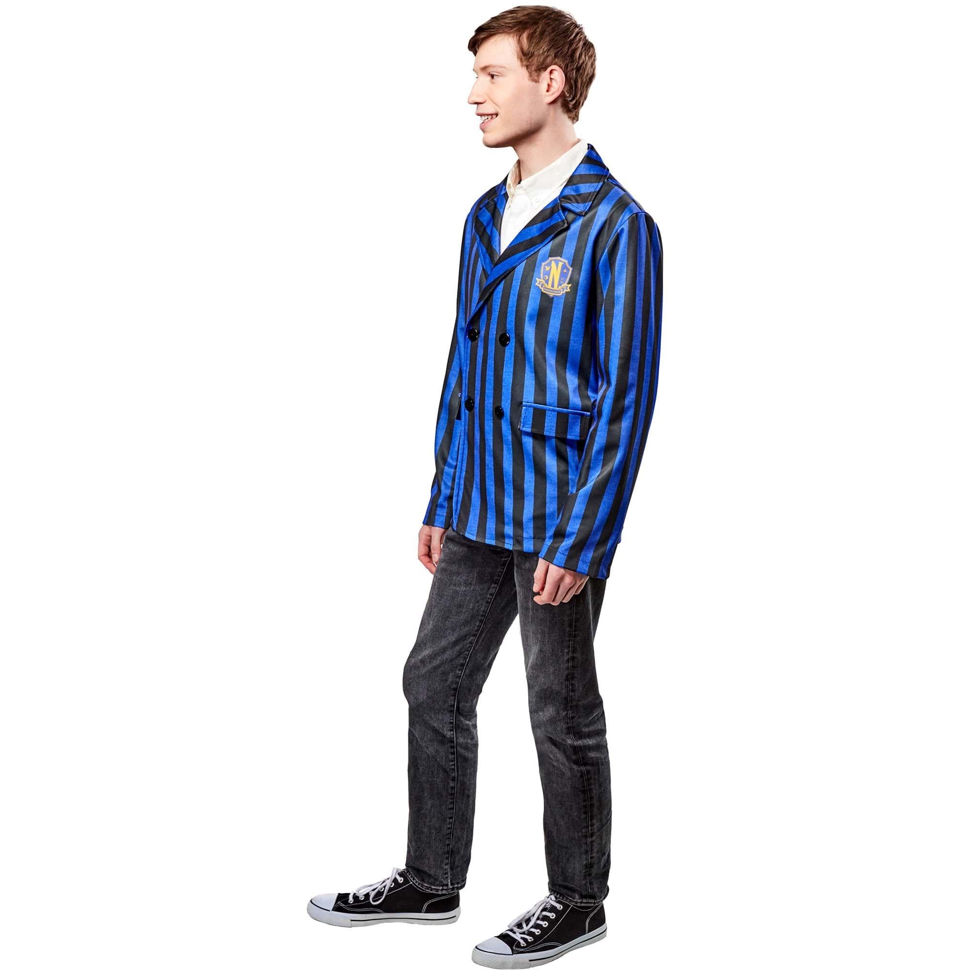 Mens' Wednesday Nevermore Academy Uniform Jacket - Image 2