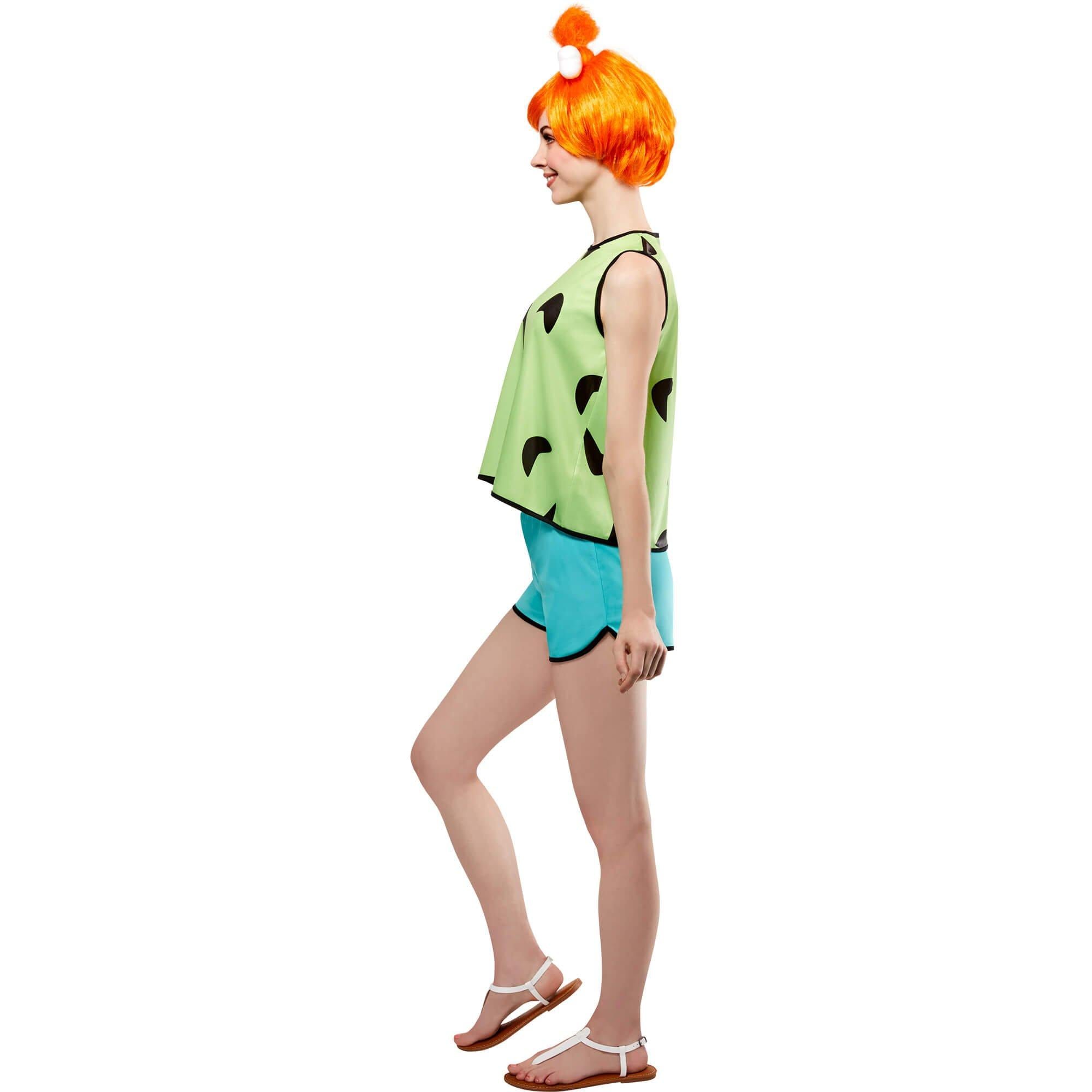 Women's The Flintstones Pebbles Costume with Wig - Image 2