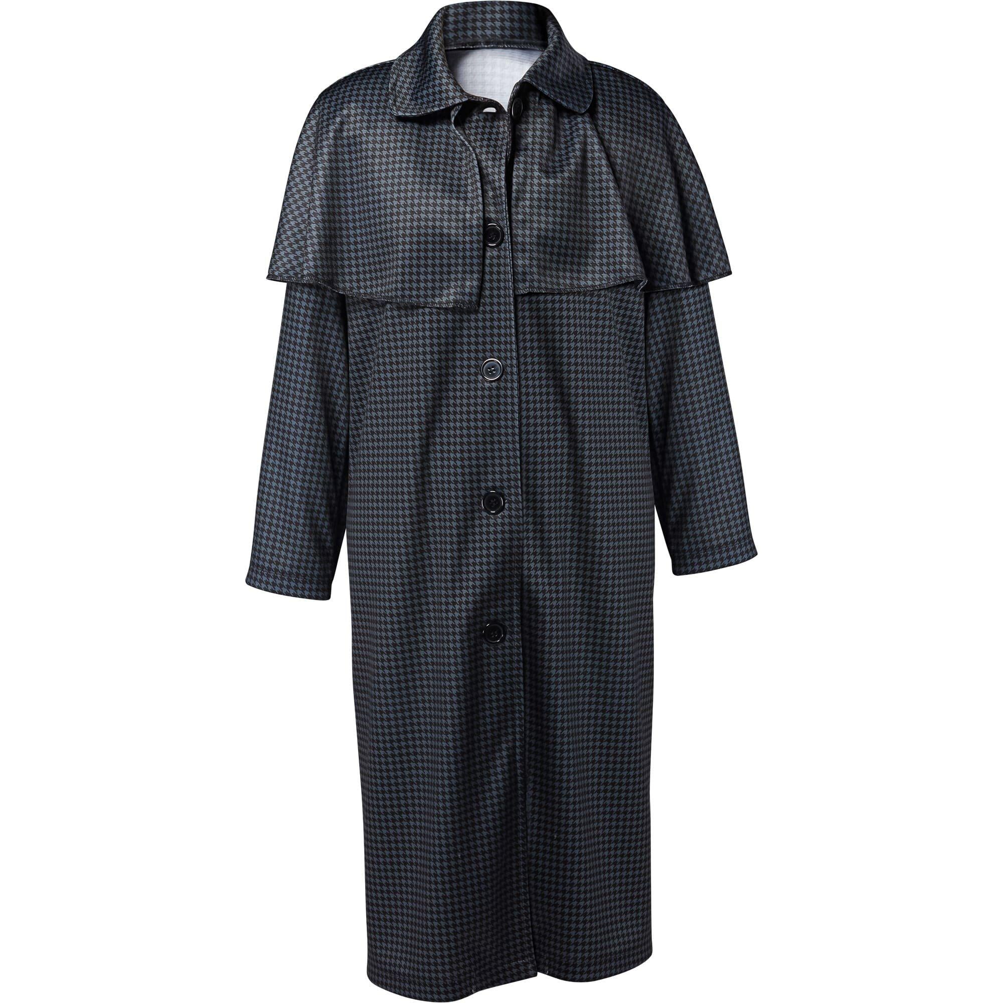 Girls' Wednesday Nevermore Academy Gray Coat - Image 5
