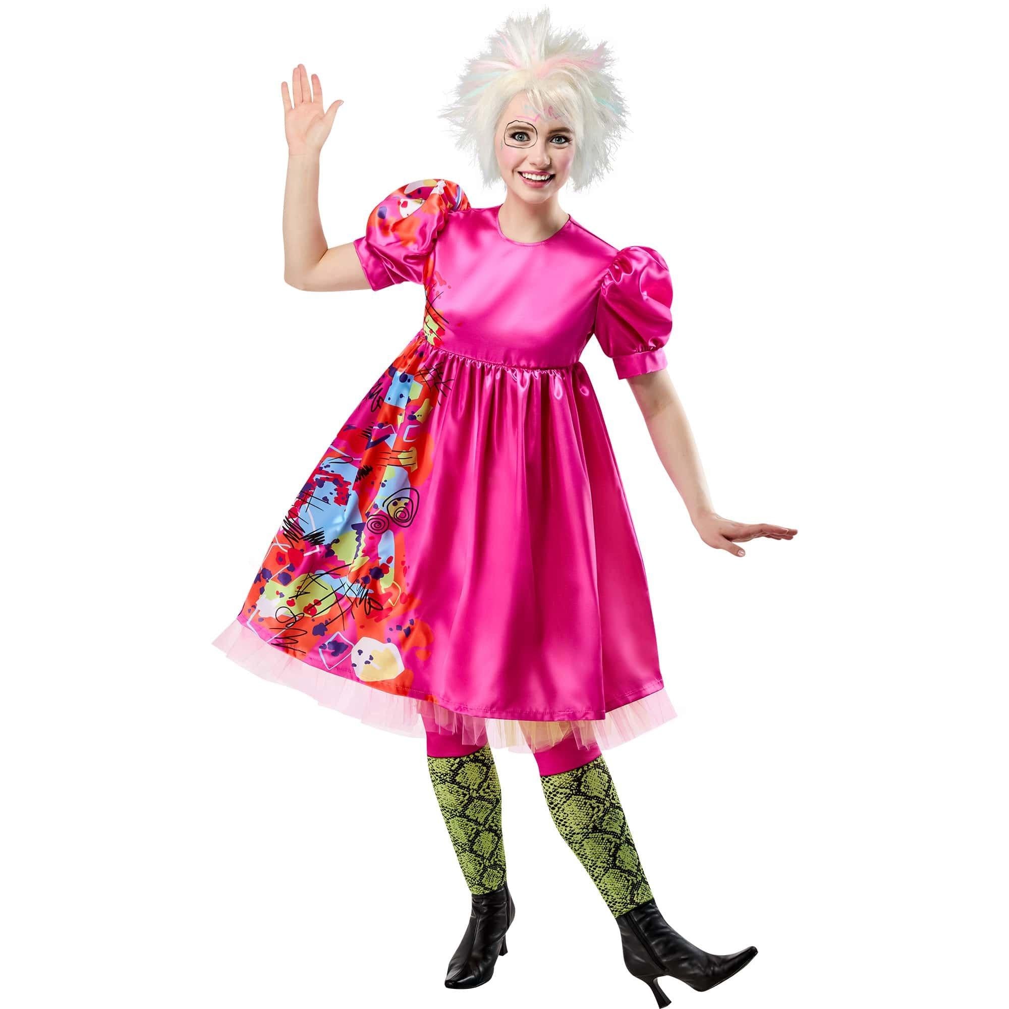 Women's Barbie Movie Weird Barbie Costume - Image 5