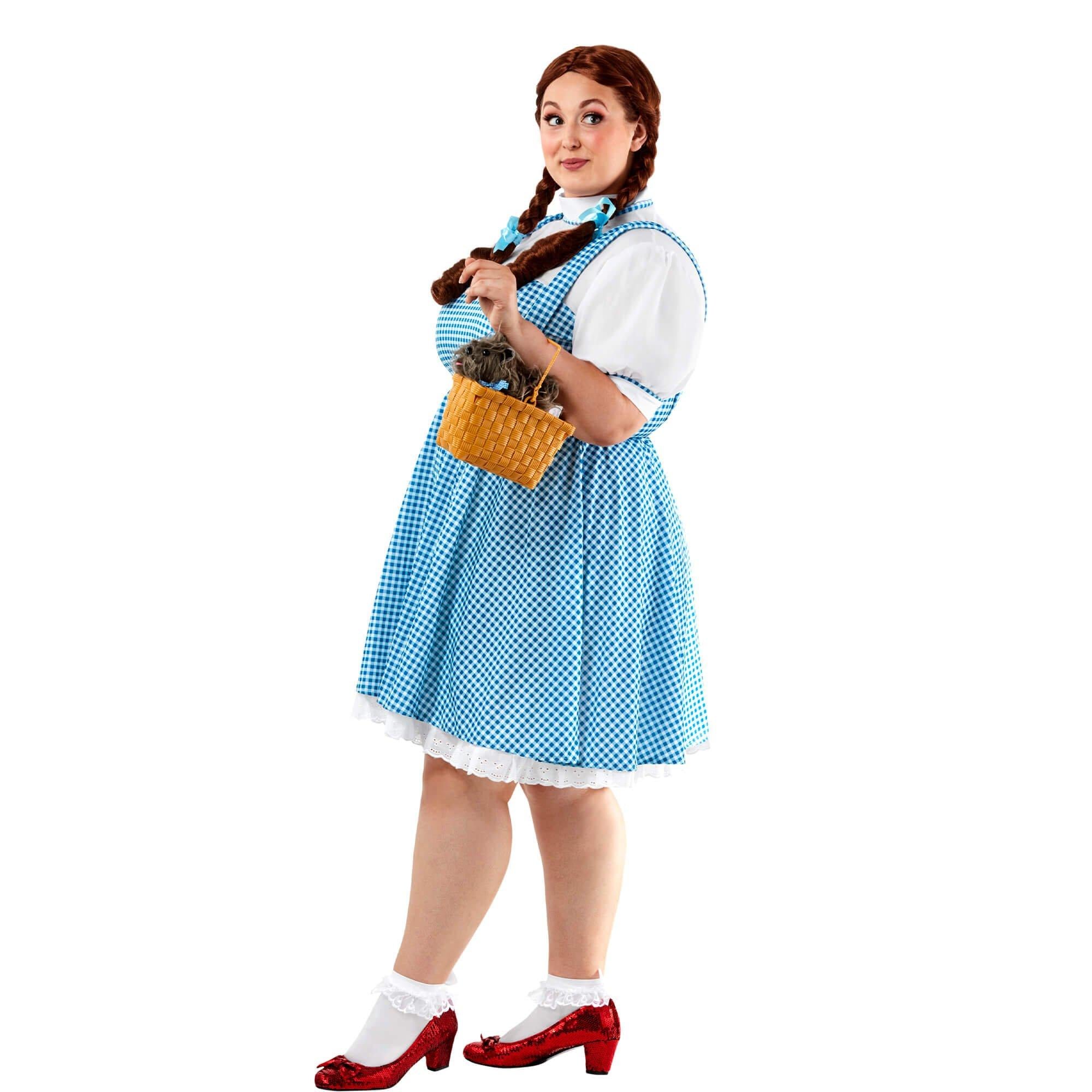 Women's Plus Size Wizard of Oz Dorothy Costume - Image 3