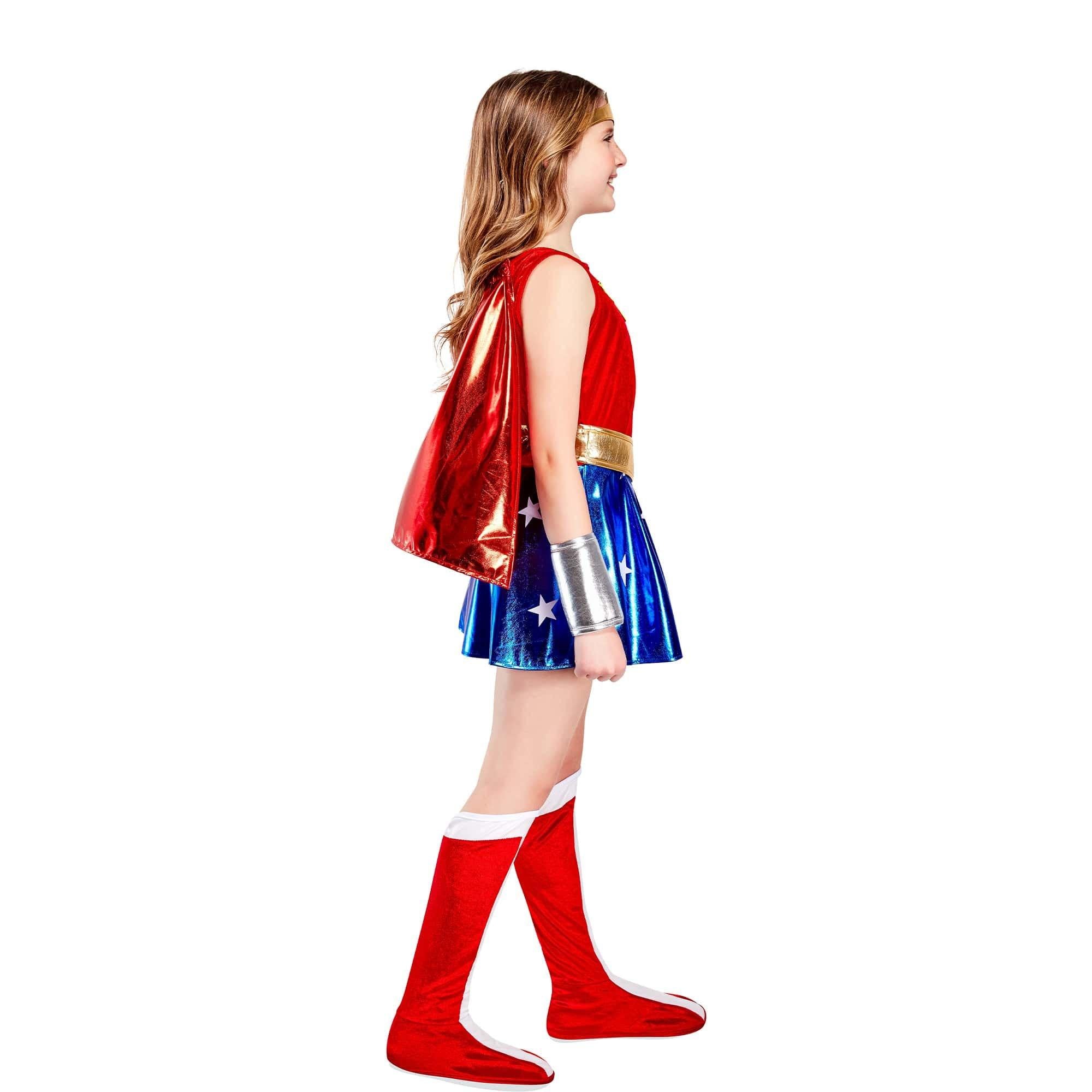 Girls' DC Comics Wonder Woman Costume - Image 3