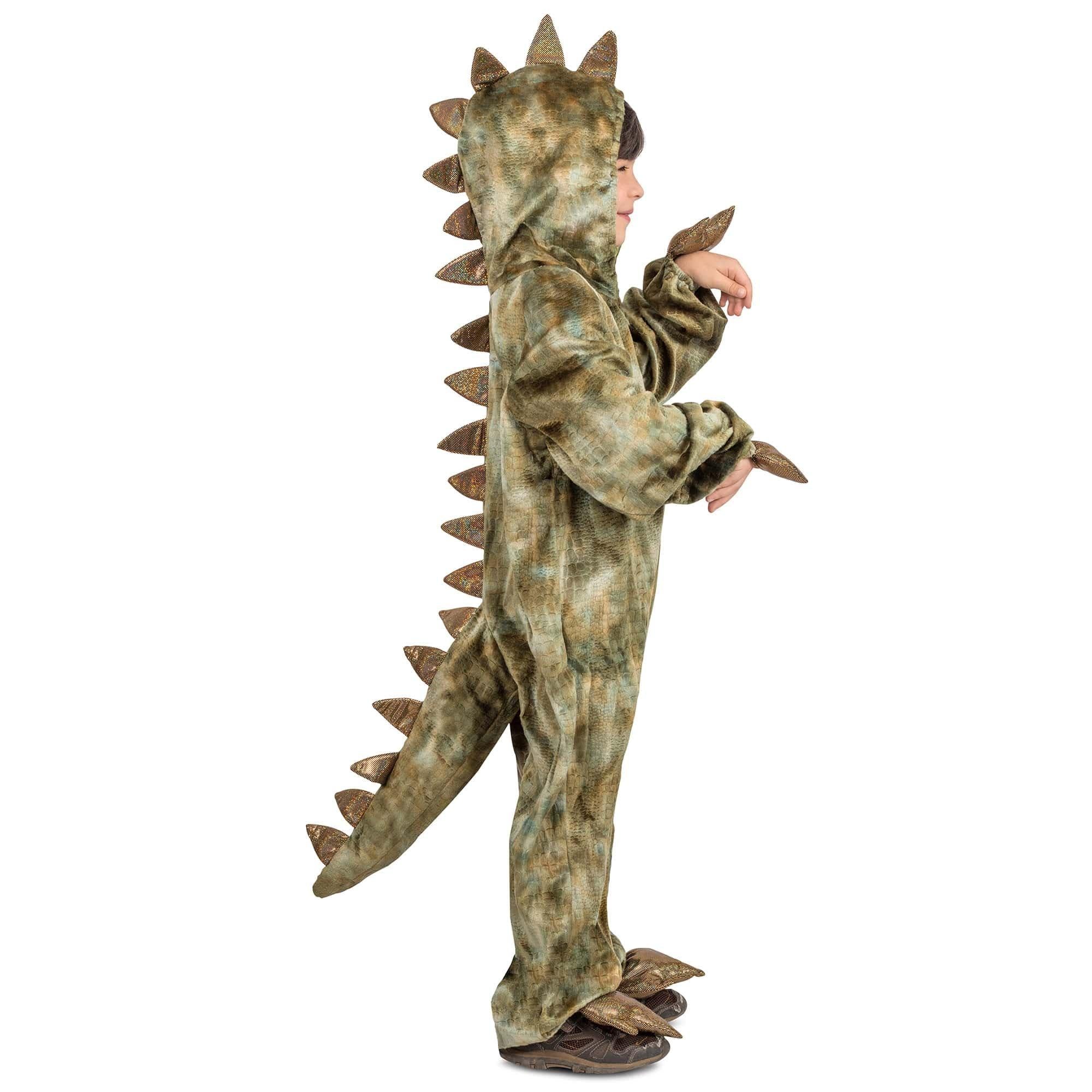 T-Rex Dinosaur Hooded Jumpsuit for Babies and Toddlers - Image 3