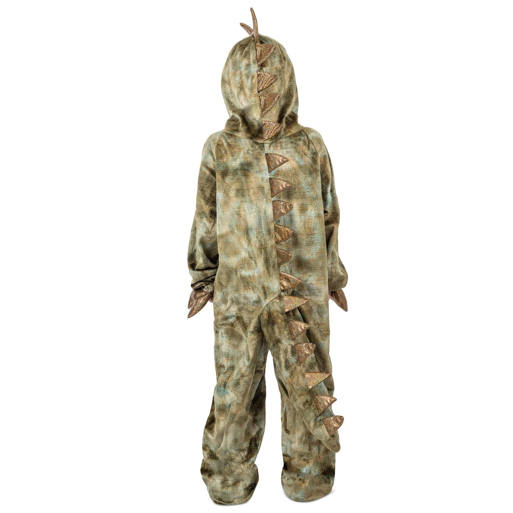 T-Rex Dinosaur Hooded Jumpsuit for Babies and Toddlers - Image 4