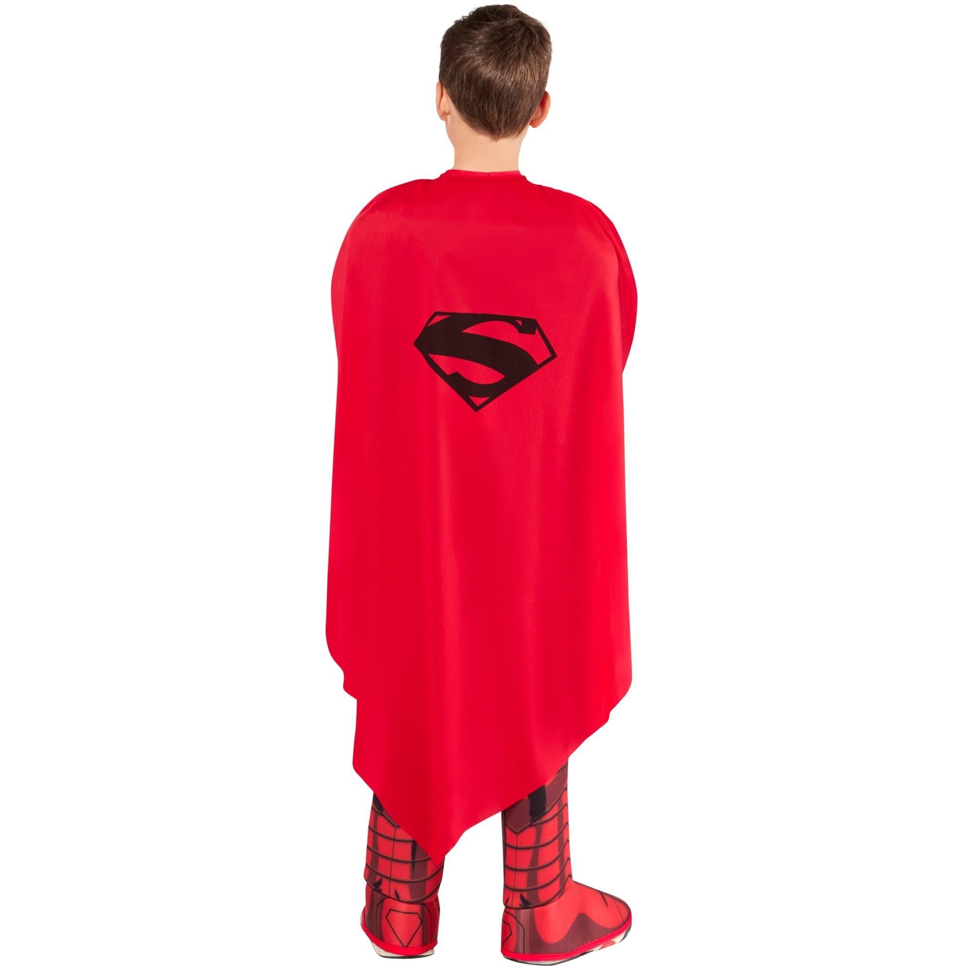 Kids' Superman Muscle Costume with Cape - Image 3