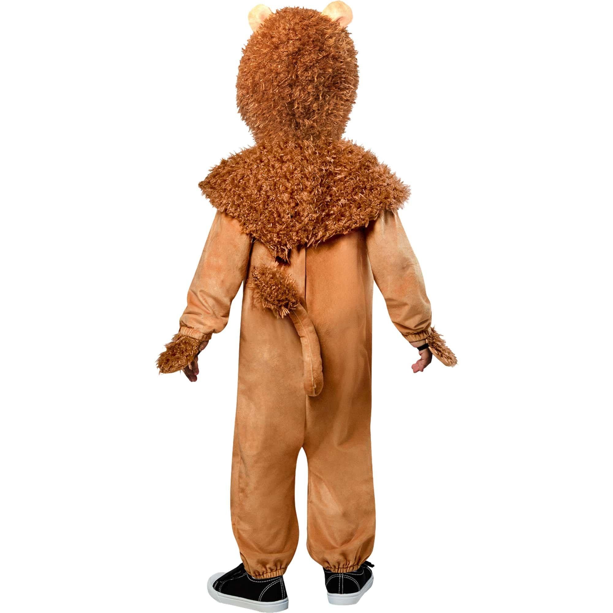 Little Girls Cowardly Lion Costume - Wizard of Oz - Image 4