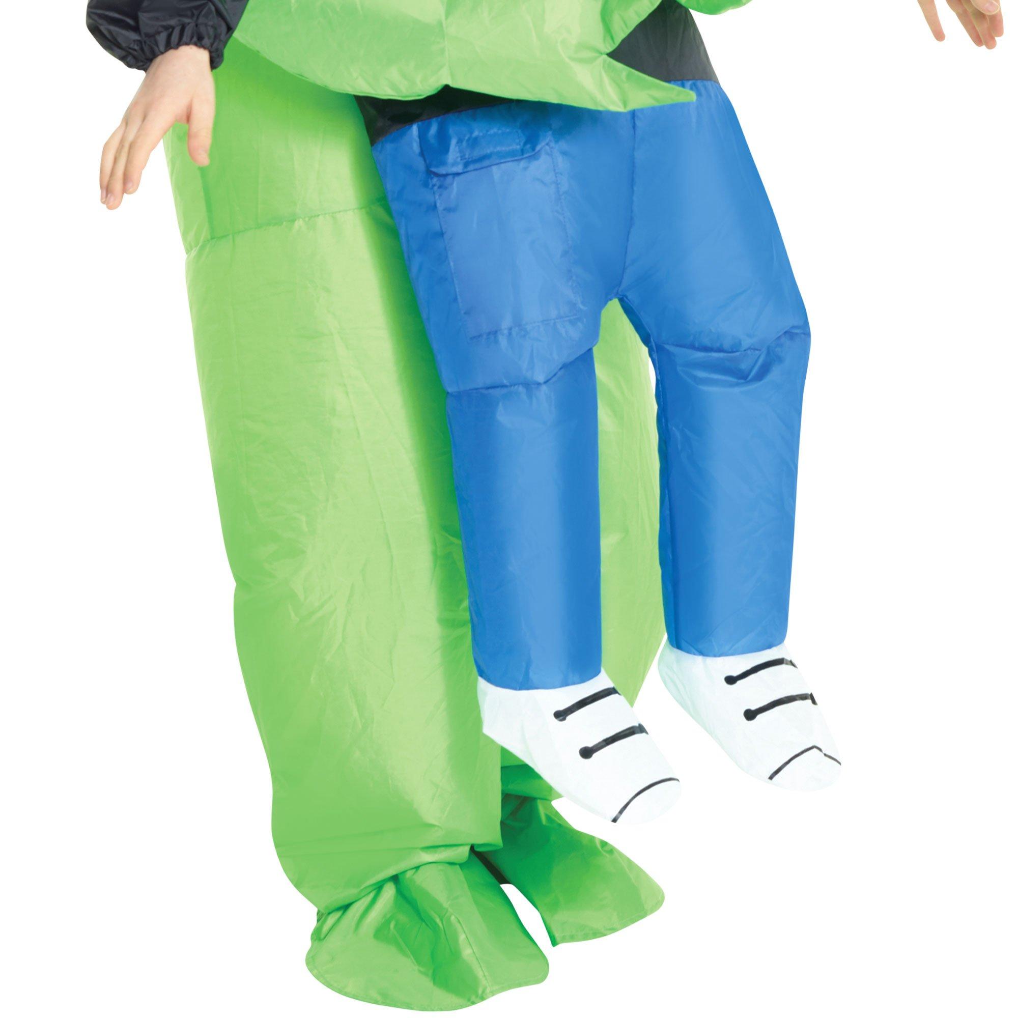 Kids' Inflatable Alien Pick-Me-Up Costume - Image 4