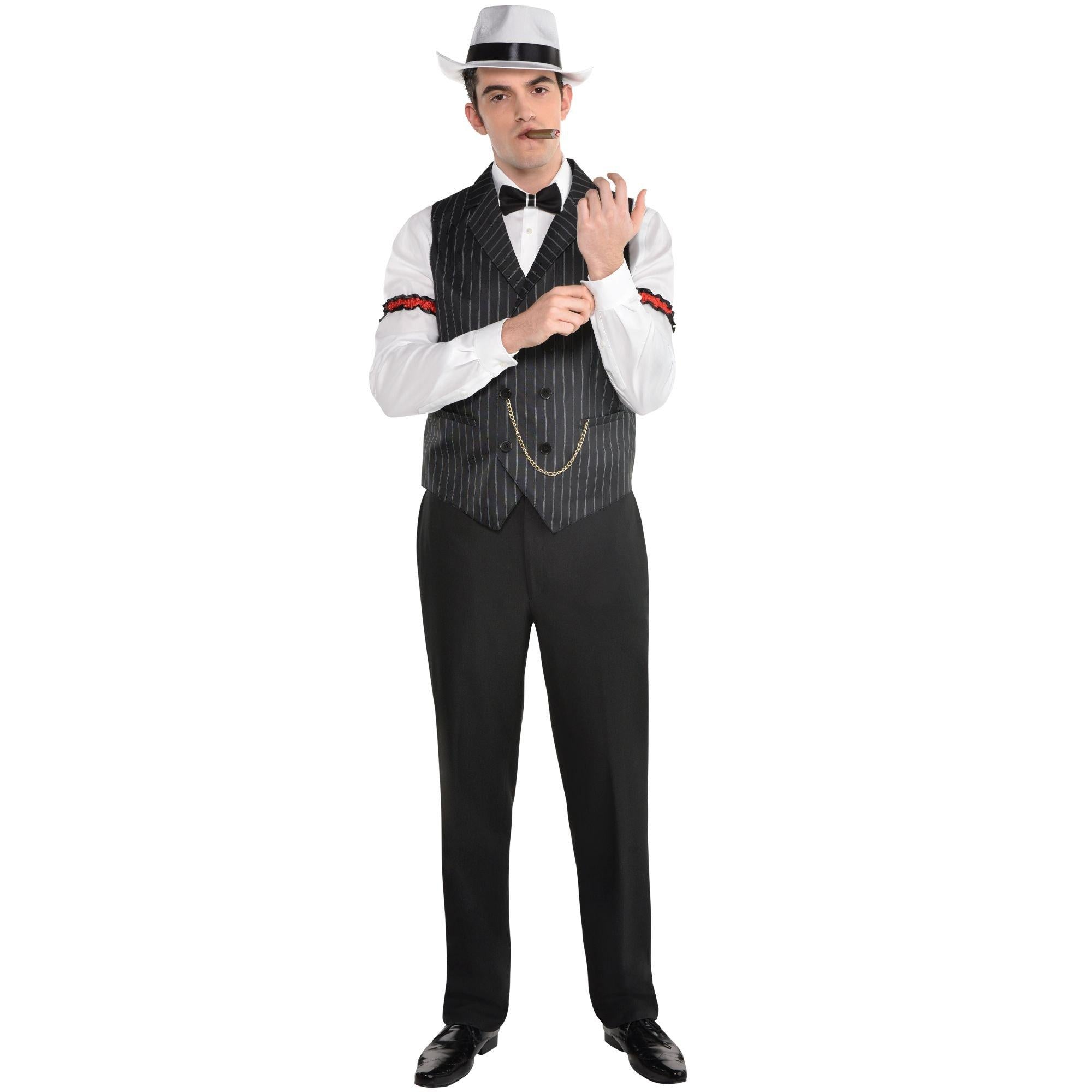 Roaring 20s Gangster Vest for Adults - Image 2