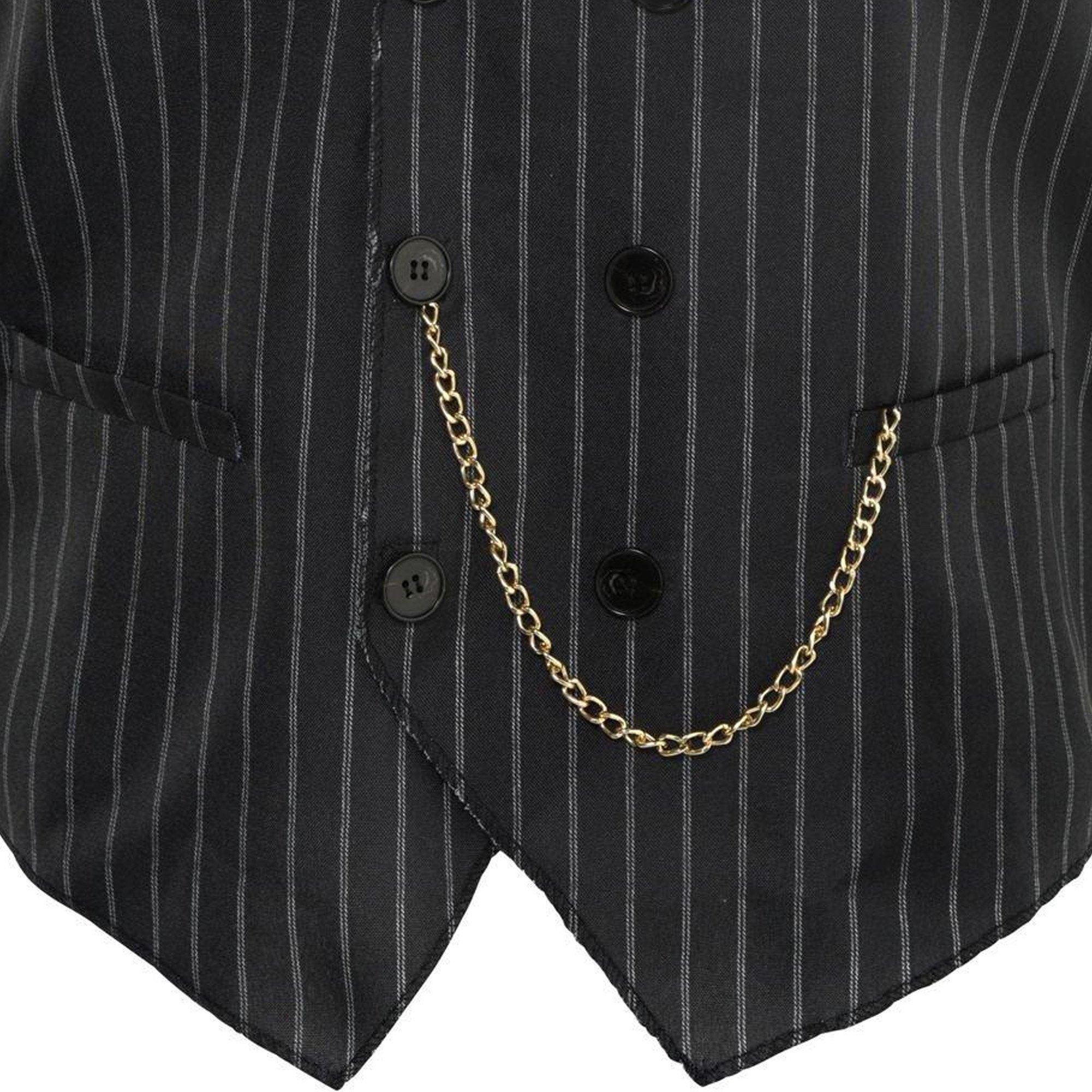 Roaring 20s Gangster Vest for Adults - Image 4