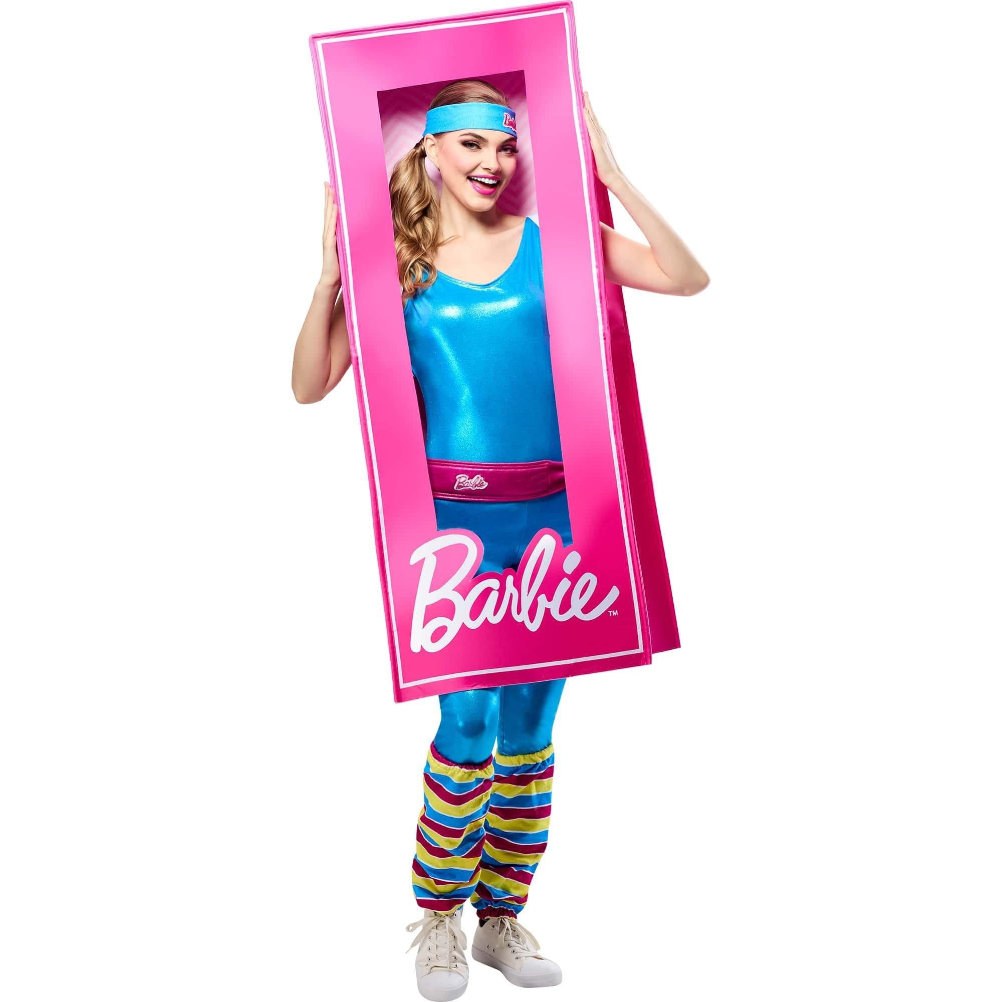 Adult Superstar Barbie Box Costume - Mattel - Image 5