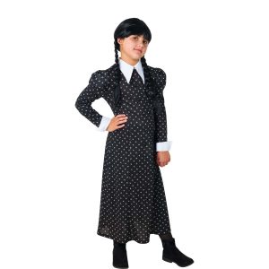 Wednesday Addams Girl's Costume