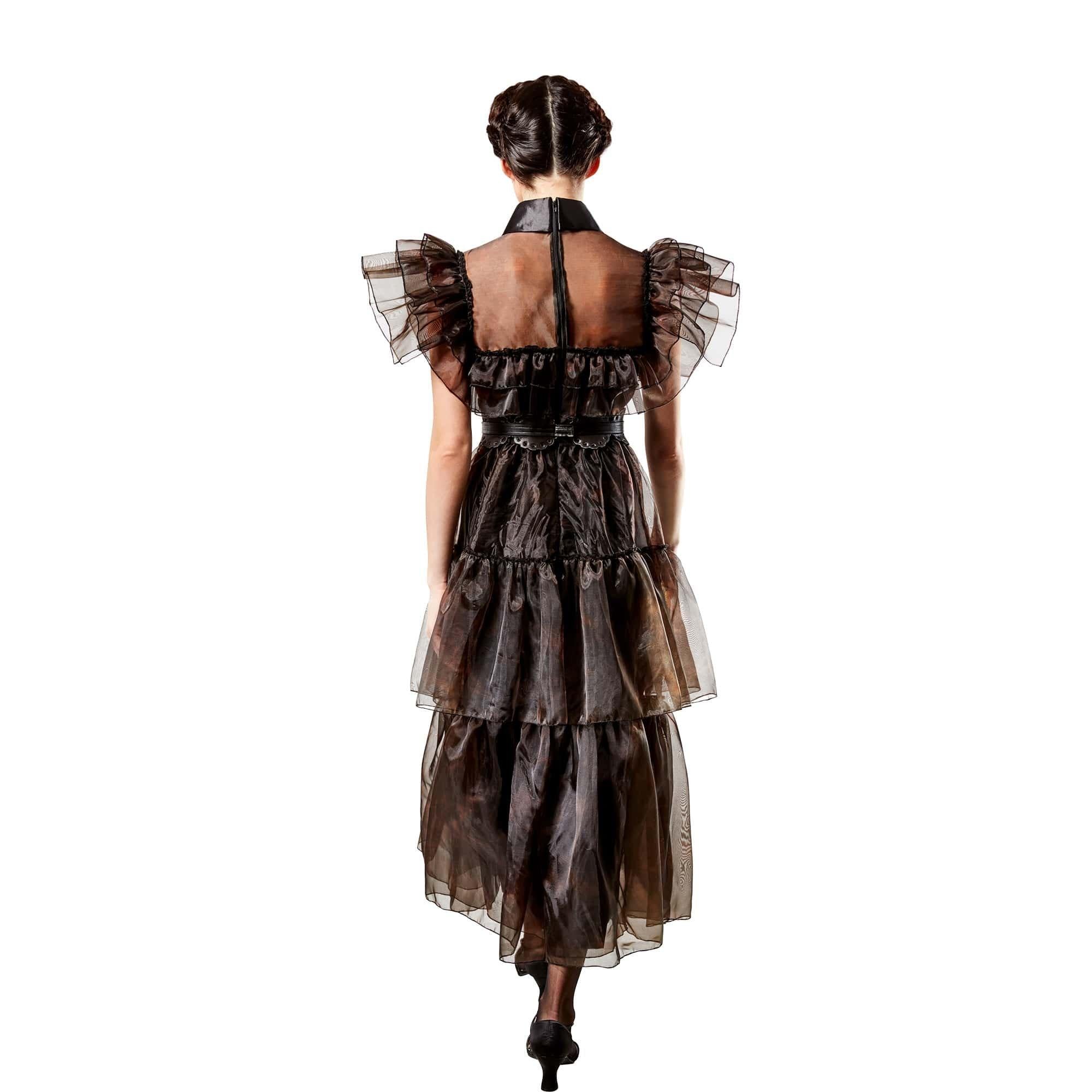 Wednesday Addams Rave'n Dance Dress – Adult Costume - Image 3