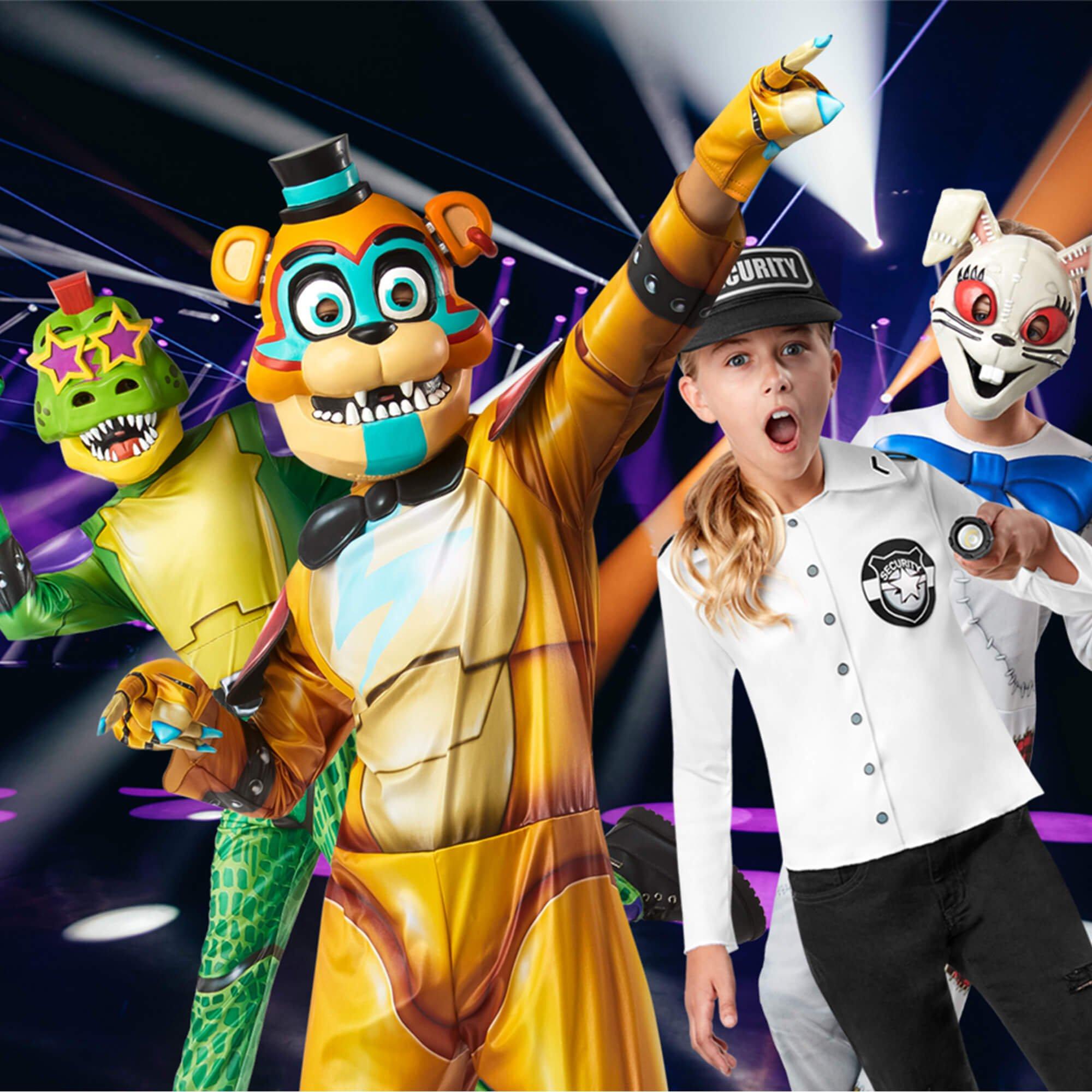 Kids' Five Nights at Freddy's Glamrock Freddy Costume - Image 6