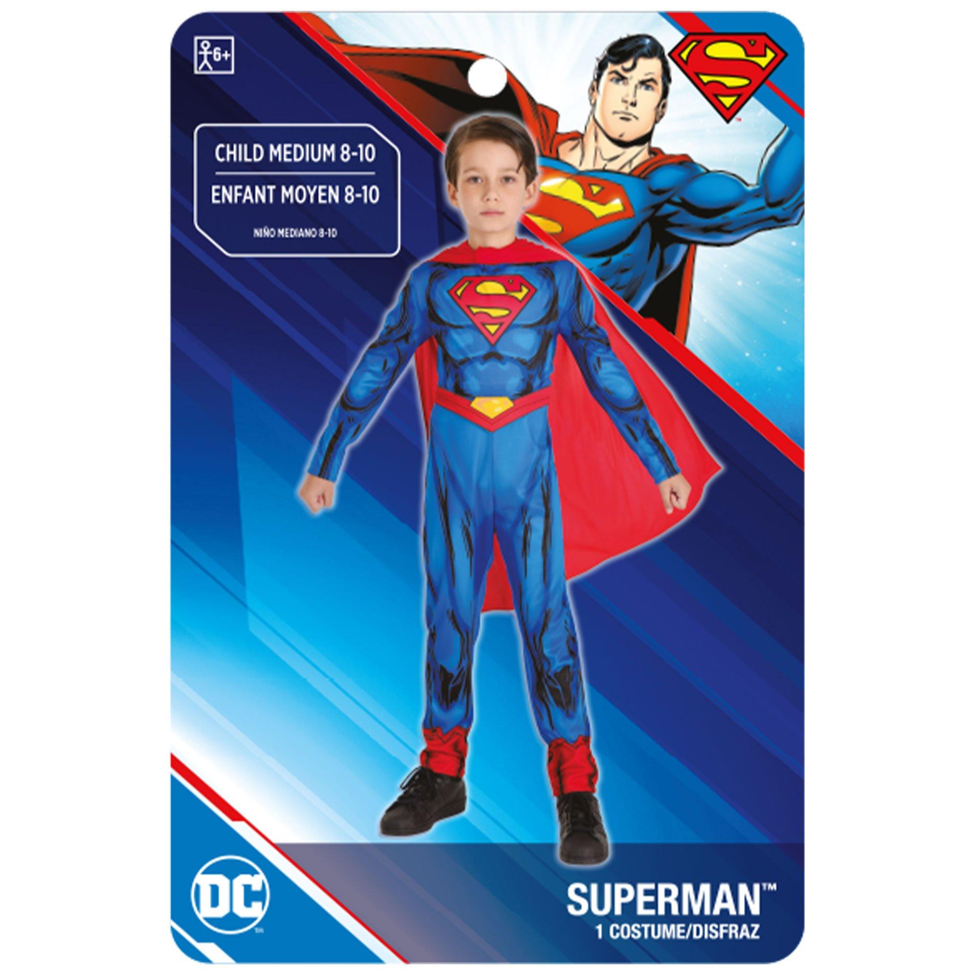 Kids' Superman Muscle Costume - DC Comics - Image 8