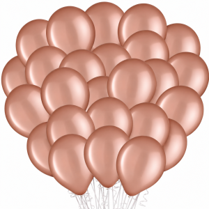 Rose Latex Balloons. 11in. 100ct