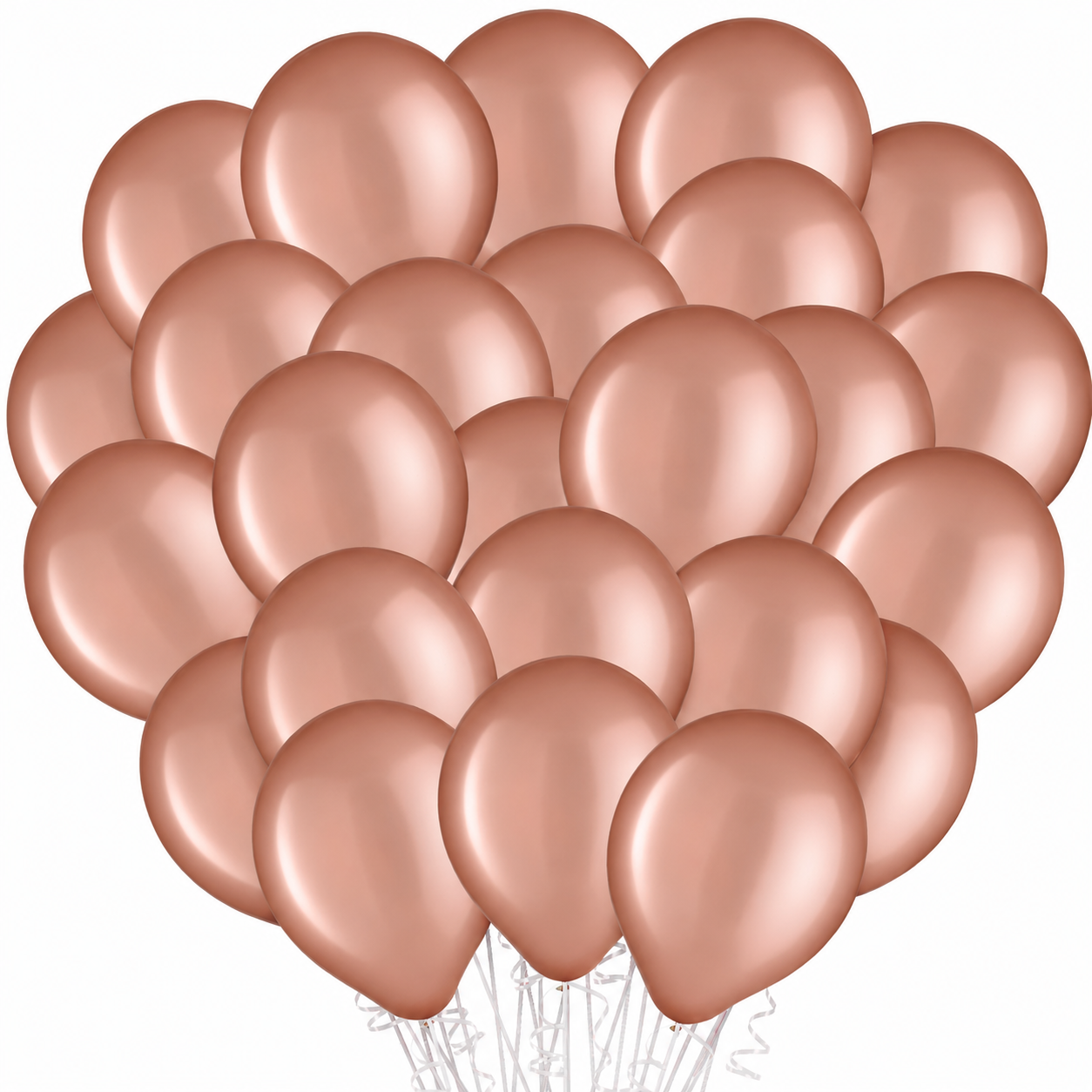 Rose Latex Balloons. 11in. 100ct
