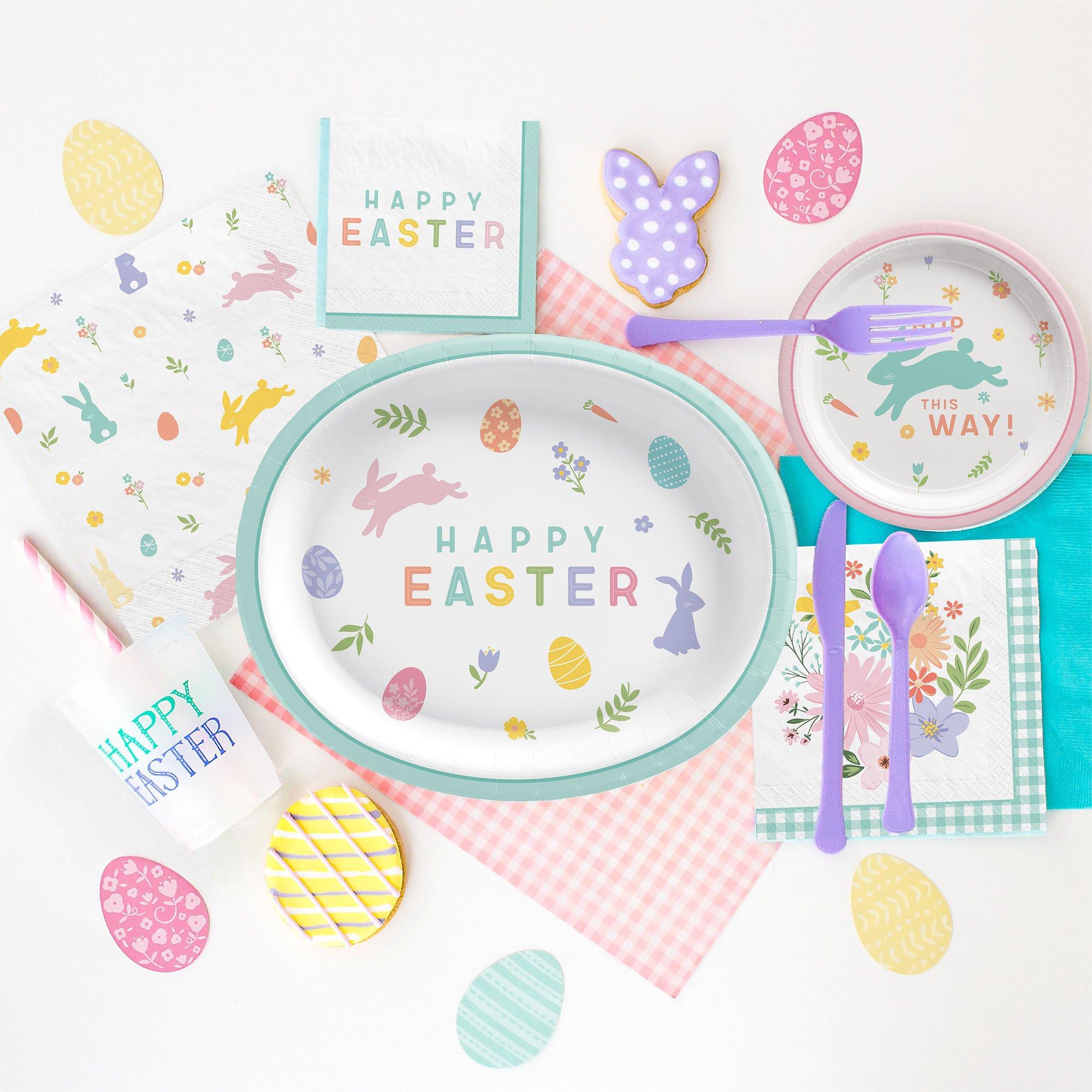 Easter Wishes Paper Lunch Napkins. 6.5in. 16ct - Image 2