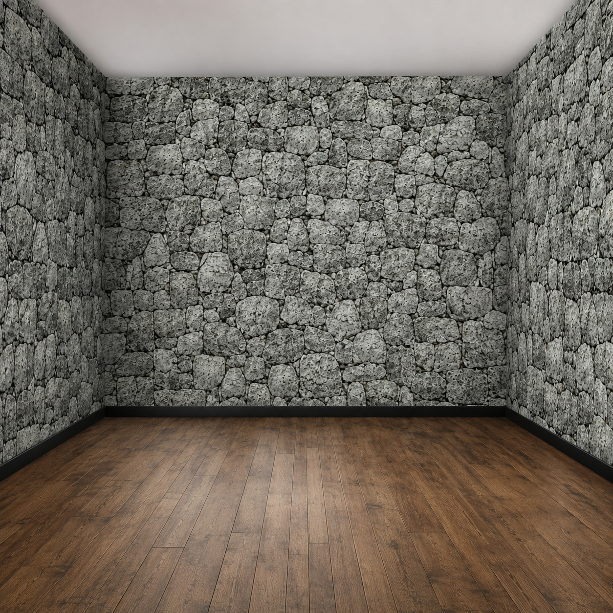 Dungeon Stone Wall Backdrop Decoration. 47in x 100ft
